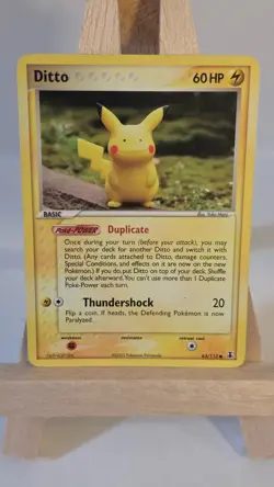 Pokemon TCG Ditto (Pikachu) Delta Species 2005 Regular Uncommon English 39/113 - Image 1