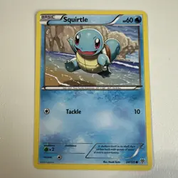 SQUIRTLE 24/135 PLASMA STORM NON HOLO POKEMON TCG LP - Image 1