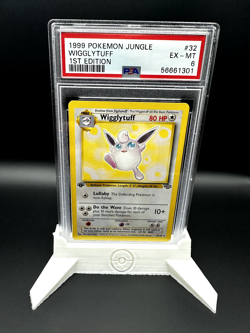 1999 POKEMON JUNGLE #32 WIGGLYTUFF PSA 6 1st edition - Image 1