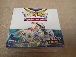 Mint Factory Sealed Pokemon Brilliant Stars Booster Box With Acrylic Case - Image 2