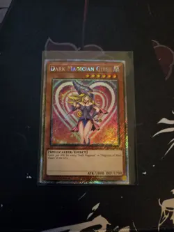 YUGIOH DARK MAGICIAN GIRL RA03-EN123 PLATINUM RARE 1ST ED NM - Image 1