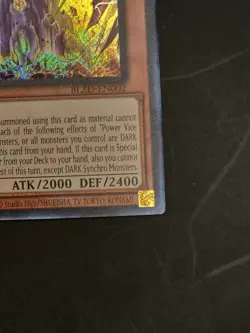 Yu-Gi-Oh! - Power Vice Dragon - 1st Edition Secret Rare BLZD-EN002 NM - Image 4