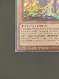 Yu-Gi-Oh! - Power Vice Dragon - 1st Edition Secret Rare BLZD-EN002 NM - Image 5