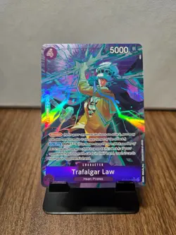 One Piece TCG - Trafalgar Law, ST10-010 SR Alt-Art, PRB01 Set, English NM - Image 1