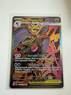 Mega Dragalge ex 104/086 Ultra Rare ME04: Chaos Rising Pokemon Near Mint - Image 1