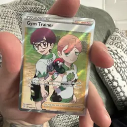 GYM TRAINER 068/072 FULL ART RARE HOLO SHINING FATES POKEMON 2021 NEAR MINT NM - Image 1