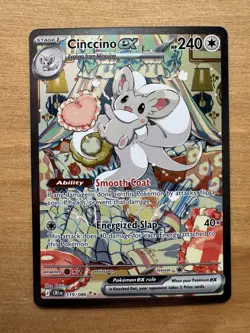 Cinccino EX 119/086 - Chaos Rising - Special Illustration Rare - Pokemon - NM - Image 1