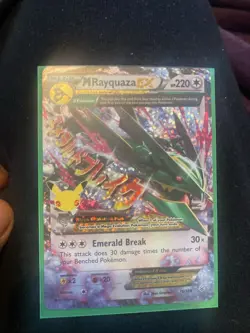 Pokemon TCG Mega M Rayquaza EX Card Celebrations Series 76/108 - Image 3