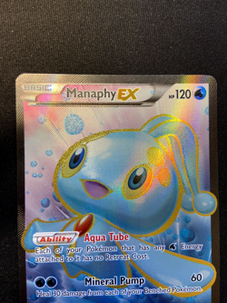 Pokemon TCG Manaphy EX Full Art Breakpoint Card 116/122 - Image 3