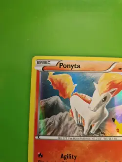 Pokemon TCG Ponyta Generations 20th Anniversary Holo Card 14/83 LP - Image 2