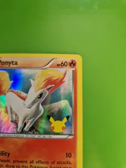 Pokemon TCG Ponyta Generations 20th Anniversary Holo Card 14/83 LP - Image 3