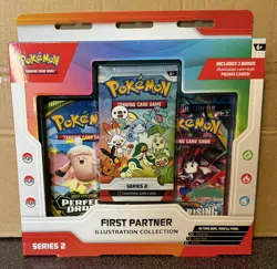 Pokemon TCG: First Partner Illustration Collection Series 2 Box Brand New Sealed - Image 1
