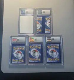 Lot of 5 Miscut Pokemon Error Cards CGC Graded - Custom Listing captaism_0 - Image 2