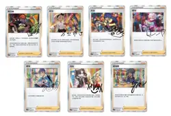 Pokemon TCG S-Chinese Trainer Set CSIC 001-007 Promo Cards from Trainer Gift Box - Image 1