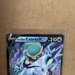 Pokemon Trading Card Game TCG Chilling Reign Ice Rider Calyrex V 045/198 - Image 2