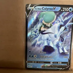 Pokemon Trading Card Game TCG Chilling Reign Ice Rider Calyrex V 045/198 - Image 5