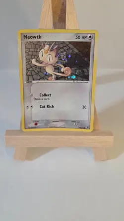 Meowth 69/112 Reverse Holo EX FireRed & LeafGreen 2004 Pokemon Card LP - Image 1