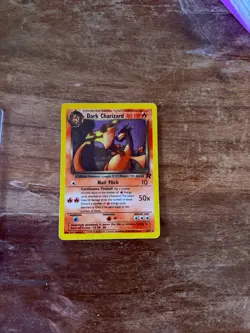 Dark Charizard Holo 4/82 ENG 1999 Pokemon Card - Image 1