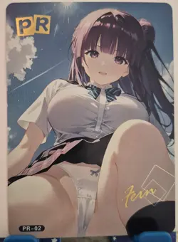 Fern From Frieren PR Card Goddess Story Secret Words Waifu Anime PR-02 - Image 1