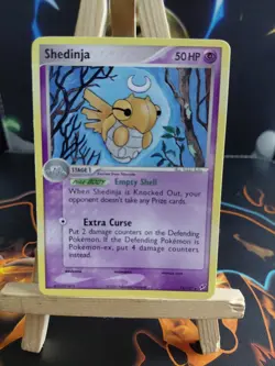 Pokemon TCG Shedinja 14/107 EX Deoxys Non Holo Rare Pokemon Card NM - Image 1