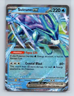 Trading Card Game Classic #010/034 Suicune ex - Image 1