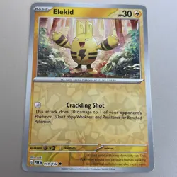 Elekid - 059/182 - Reverse Holo - Paradox Rift Pokemon Card - Image 1