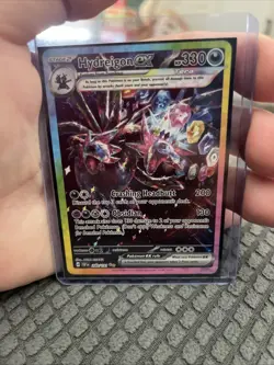 Pokemon TCG Hydreigon EX Holo Card Sir 240/191 SV08 Surging Sparks NM Condition - Image 1