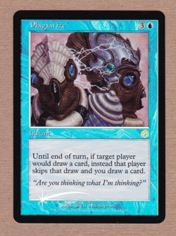 MTG - Plagiarize - Torment - Rare NM/MT - Foil Single Card - Image 1