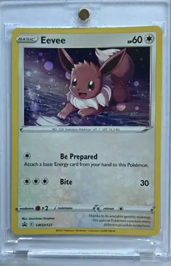 Eevee SWSH127 SWSH: Sword & Shield Promo Cards Holo - Image 1