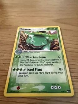 Pokemon Venusaur 6/17 Pop Series 2 Holo Card MP - Image 4