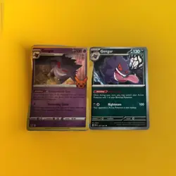 Pokemon TCG Gengar 2 card hot lot SEE - Image 1