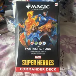 Marvel Super Heroes Commander Deck - The Fantastic Four - MTG Sealed - Image 1