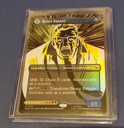 Bruce Banner (0390) (Borderless) - Marvel Super Heroes (MSH) (Foil) - Image 1