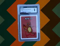 CGC 9 Charmander Old Maid 2019 Japanese Pokemon Card - Image 1