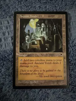 Ancient Tomb 315 Uncommon Tempest Magic: The Gathering LP - Image 1