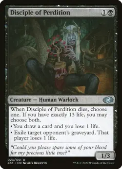 NM Disciple of Perdition, MTG, Jumpstart 2022, Magic the Gathering, 23 - Image 1