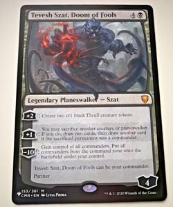 MTG Tevesh Szat, Doom of Fools The List #153 Mythic Rare NM English - Image 1