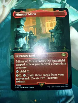 MTG Middle-Earth Lord of the Rings: Mines of Moria (Showcase) non-foil NM - Image 1