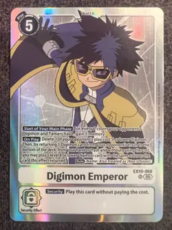 Digimon Card Game Digimon Emperor EX10-068 SR Sinister Order NM - Image 1