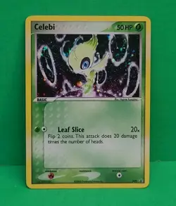 Pokemon Card Celebi 029 Holo Foil Black Star Promo Near Mint Condition - Image 2