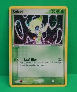 Pokemon Card Celebi 029 Holo Foil Black Star Promo Near Mint Condition - Image 3