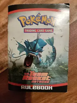 Pokemon Trading Card Game TCG Ex Team Rocket Returns Rulebook - Image 1