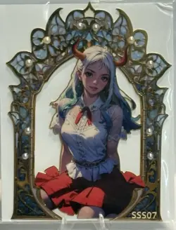 Sexy Waifu One Piece Metal Serial Card -Yamato- #17/88! 🔥🔥 - Image 3