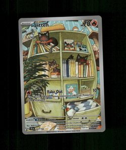 Custom HOLO LITTEN Card READ DESCRIPTION BELOW - Image 1