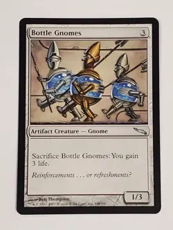 MTG Bottle Gnomes (Mirrodin/Artifact/U) - BGM - Image 1