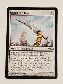 MTG Banshee's Blade (Mirrodin/Artifact/U) - BGM - Image 1