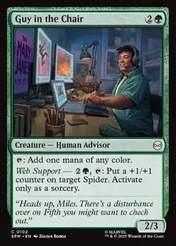 1x Guy in the Chair NM Eng MTG - Marvel's Spider-Man - Image 1