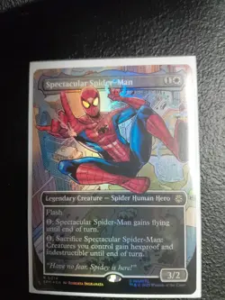 Spider-Man MTG Spectacular Spider-Man Foil Borderless - Image 1