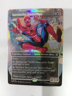 Spider-Man MTG Spectacular Spider-Man Foil Borderless - Image 2