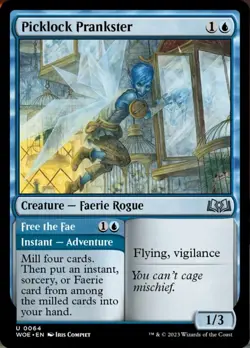 x1 Picklock Prankster // Free the Fae - Wilds of Eldraine - NM - MTG - Image 1